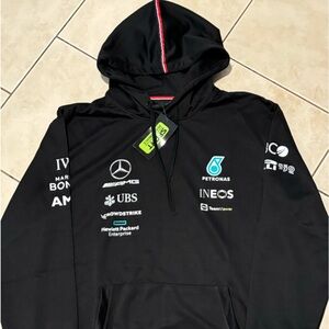 Formula 1 Mercedes Benz Pirelli Hooded Sweatshirt Unisex